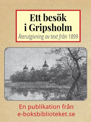 cover image of Ett besök i Gripsholms slott